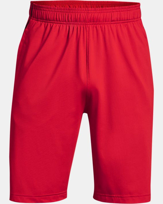 Men's UA Raid 2.0 Shorts, Red, pdpMainDesktop image number 4